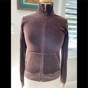 Juicy velour jacket.  Love it but just tighter in chest then I need.